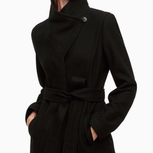 NWT Babaton "Spencer" Cashmere Blend Coat